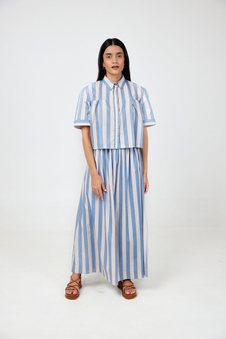 Leighton Blouse - Nauticle Stripe