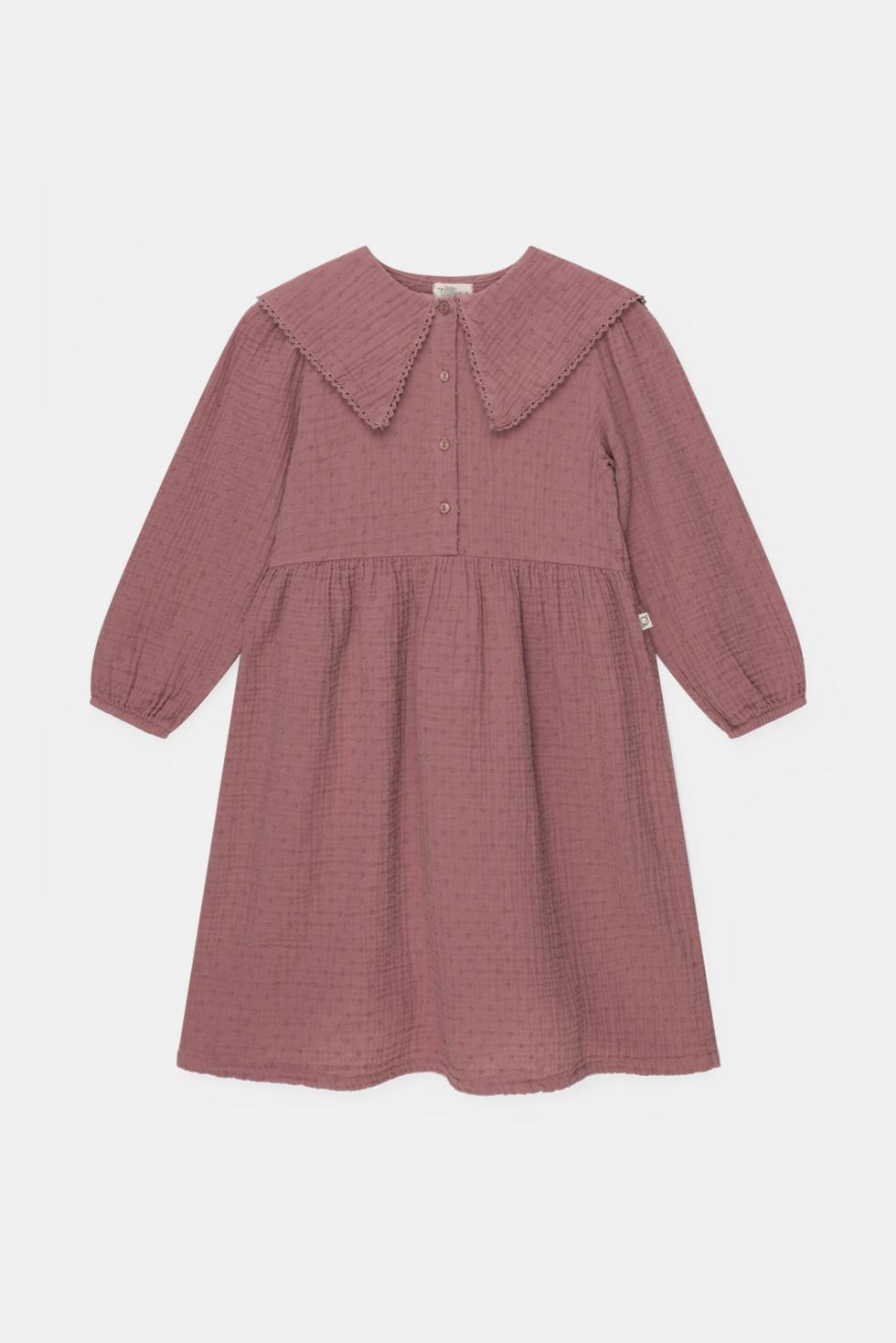 Organic gauze dress - Pink