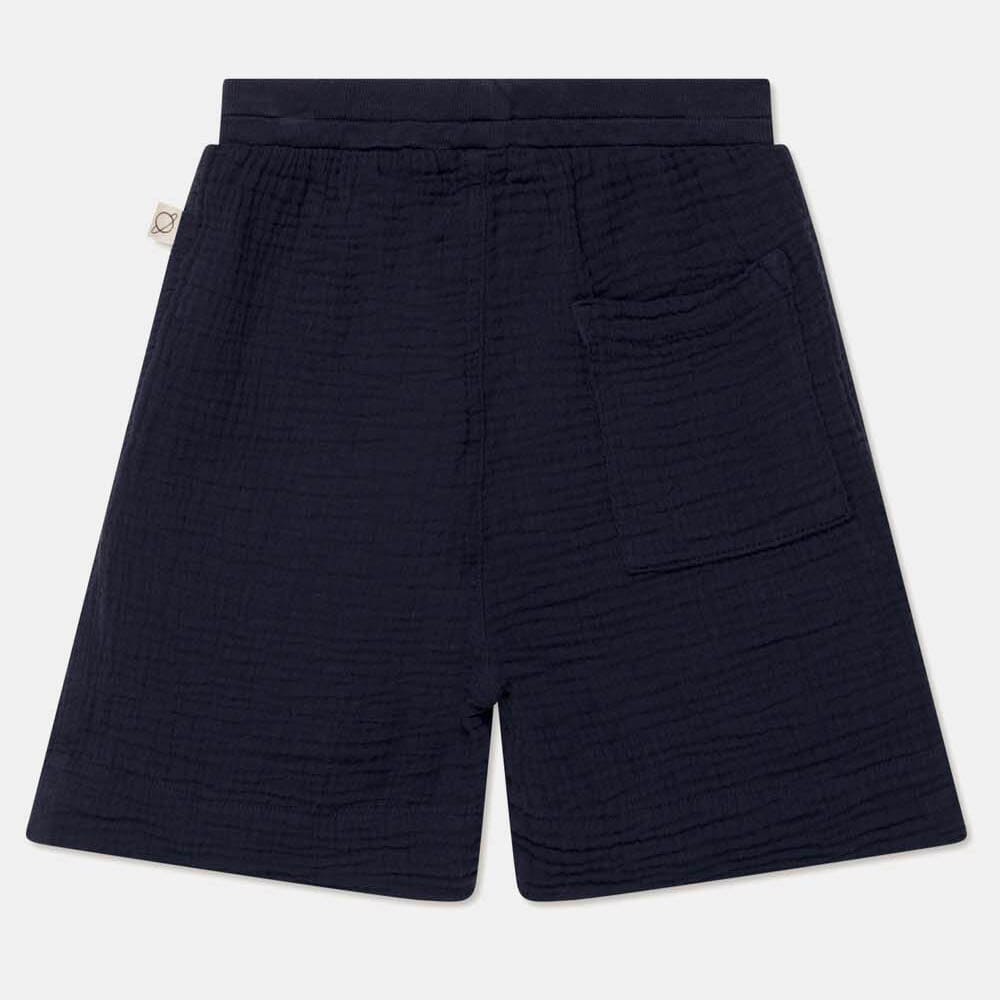 Gauze Bermuda Shorts - Dark Blue Shorts My Little Cozmo 