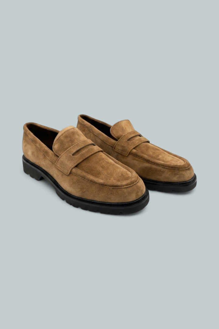 Siena Lug Loafers - Elmwood - 8 - Loafers