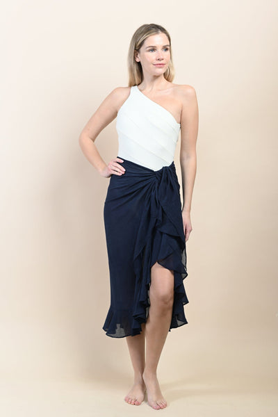 Siena Sarong - Blue - One Size - Cover-up