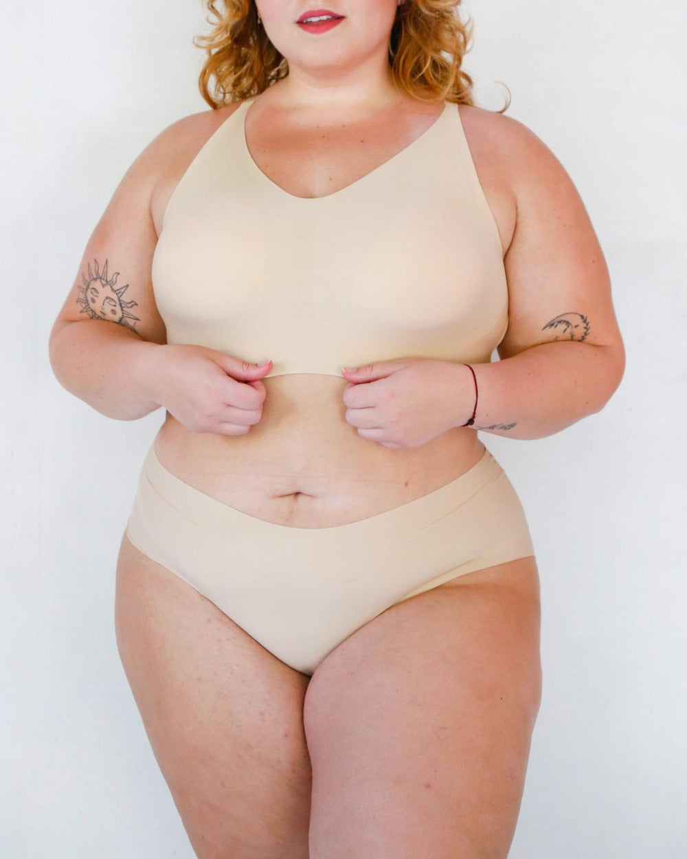 Signature Mid-Rise Brief - Creme - FINAL SALE - Underwear
