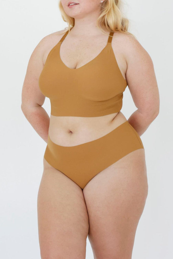 Signature Mid-Rise Brief - Honey - FINAL SALE - Underwear