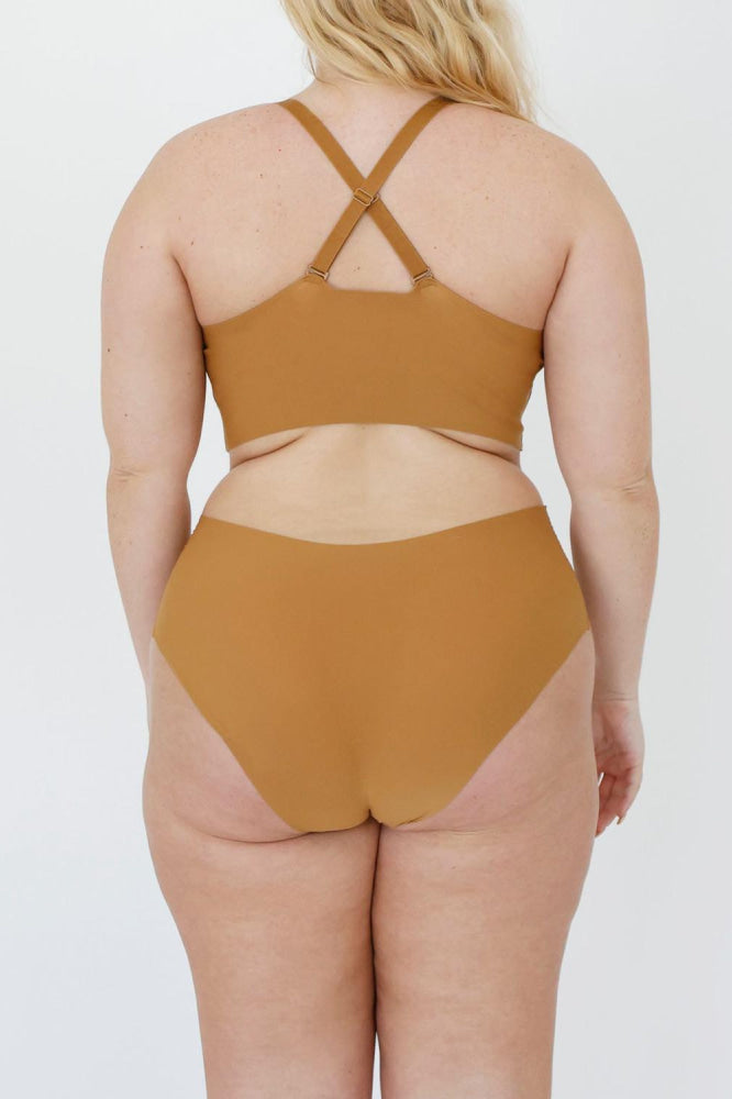 Signature Mid-Rise Brief - Honey - FINAL SALE - Underwear
