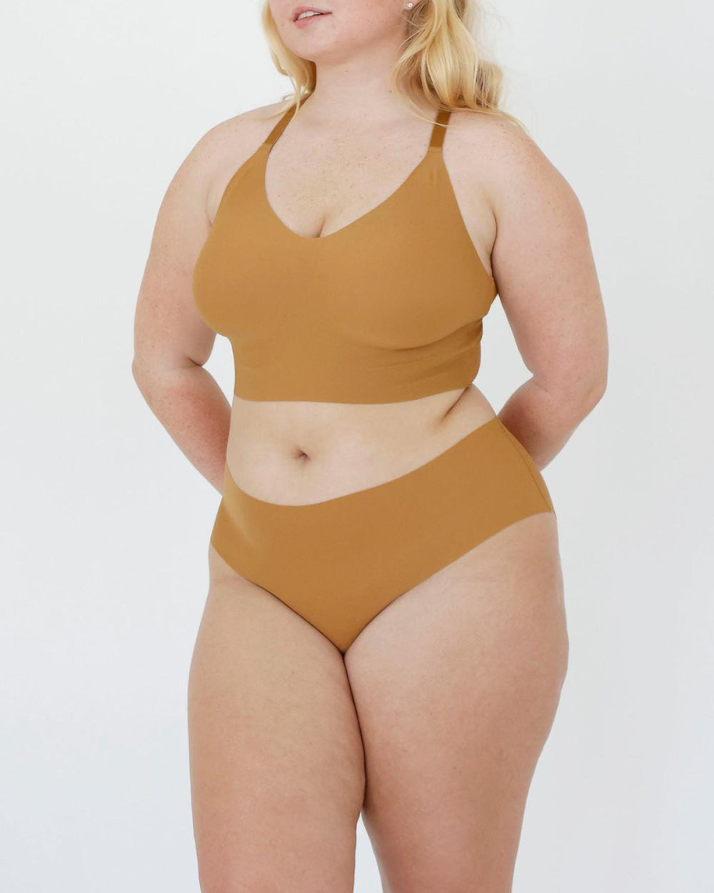 Signature Mid-Rise Brief - Honey - FINAL SALE - Underwear