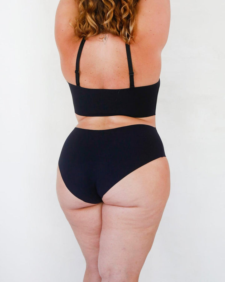 Signature Mid-Rise Brief - Onyx - FINAL SALE - Underwear