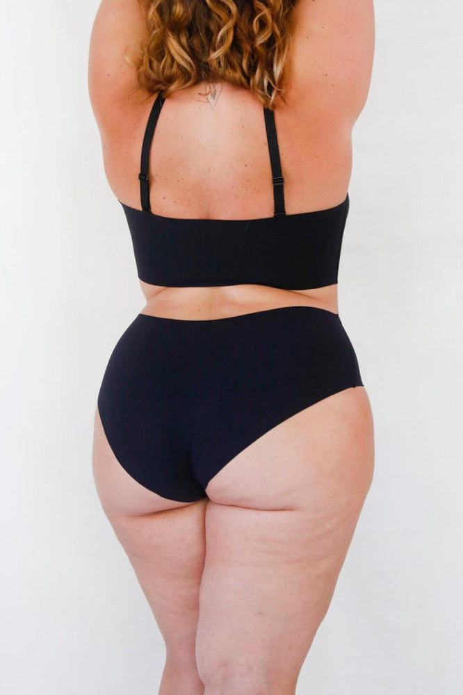 Signature Mid-Rise Brief - Onyx - FINAL SALE - Underwear