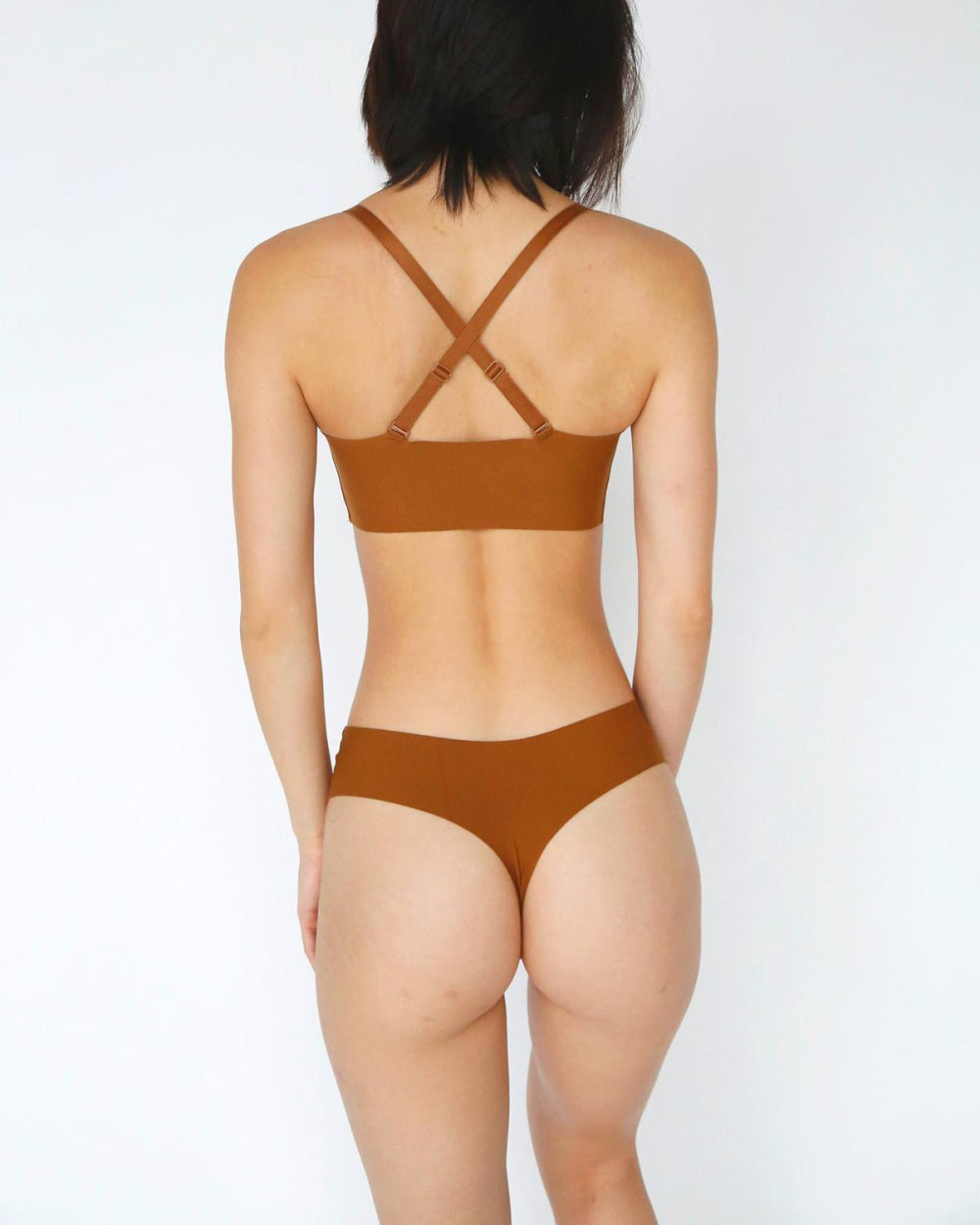 Signature Mid-Rise Thong - Rich - FINAL SALE - Underwear