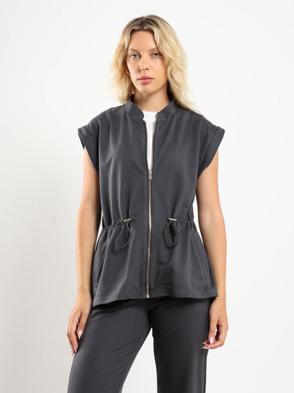 Siham Jacket - Midnight Grey - Jacket