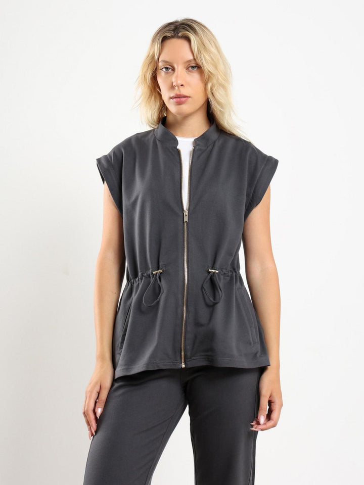 Siham Jacket - Midnight Grey - Jacket