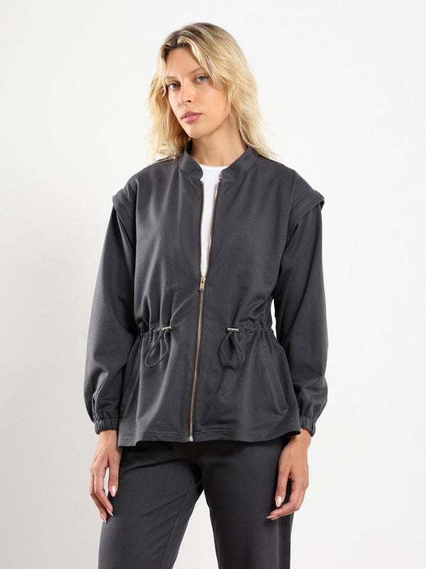 Siham Jacket - Midnight Grey - Jacket