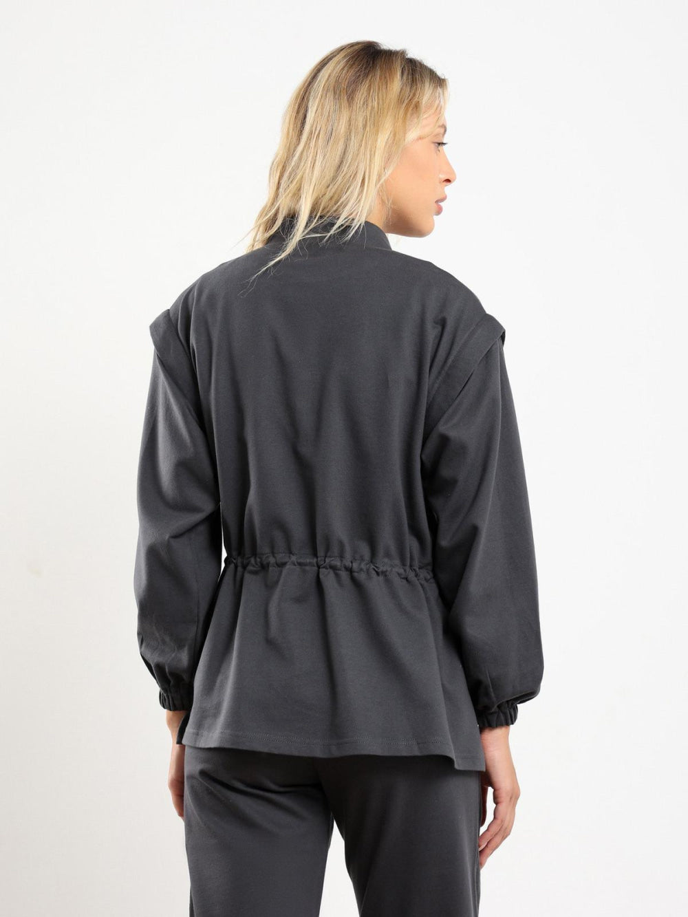 Siham Jacket - Midnight Grey - Jacket