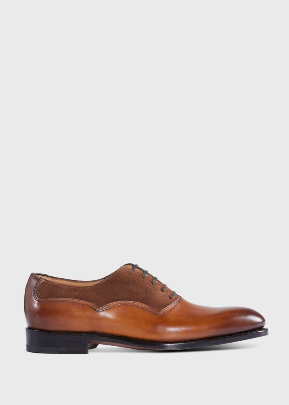 Silas Lace Up - Medium Brown - Oxford