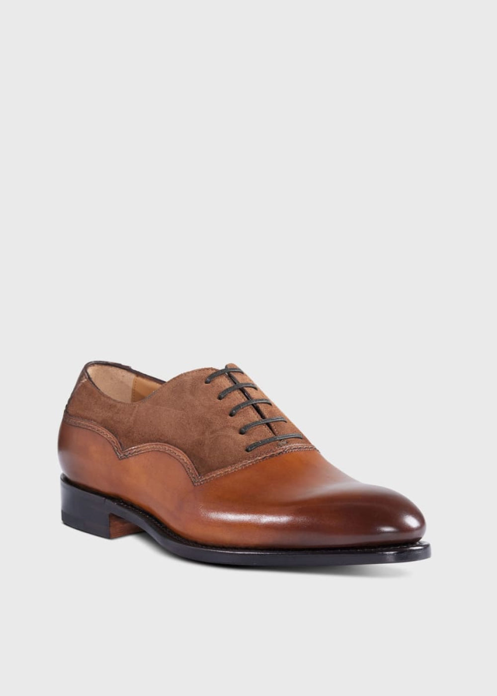 Silas Lace Up - Medium Brown - Oxford