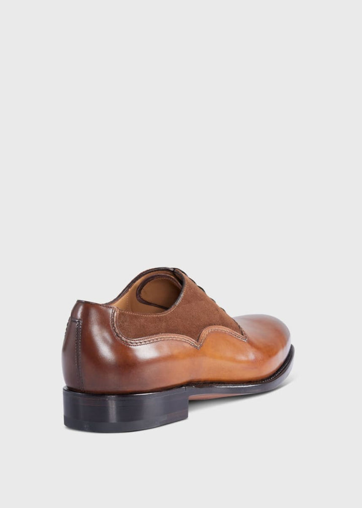 Silas Lace Up - Medium Brown - Oxford