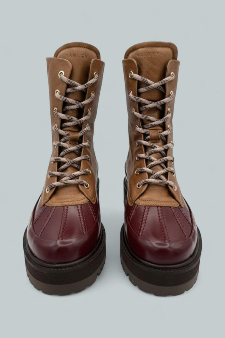 Silo Winter Boot - Bordo/Camel - 10 - Boots