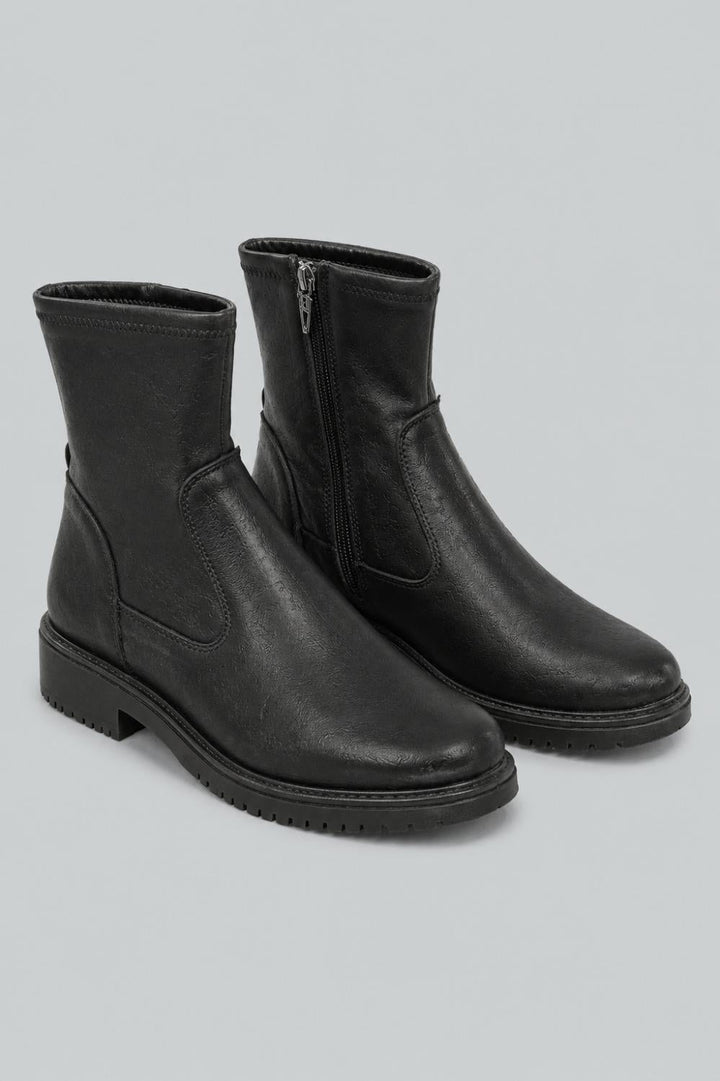 Simaya H2o Boots Black Leather - Black Leather - 8.5 - Boots