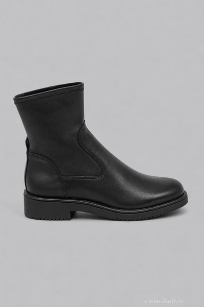Simaya H2o Boots Black Leather - Black Leather - 8.5 - Boots