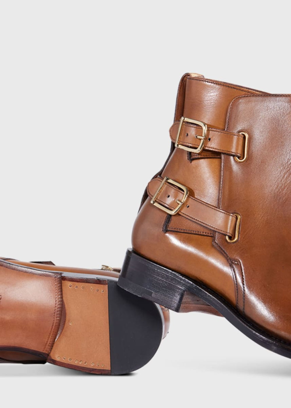 Simon Jodphur Boot - Tan - 9 - Boots
