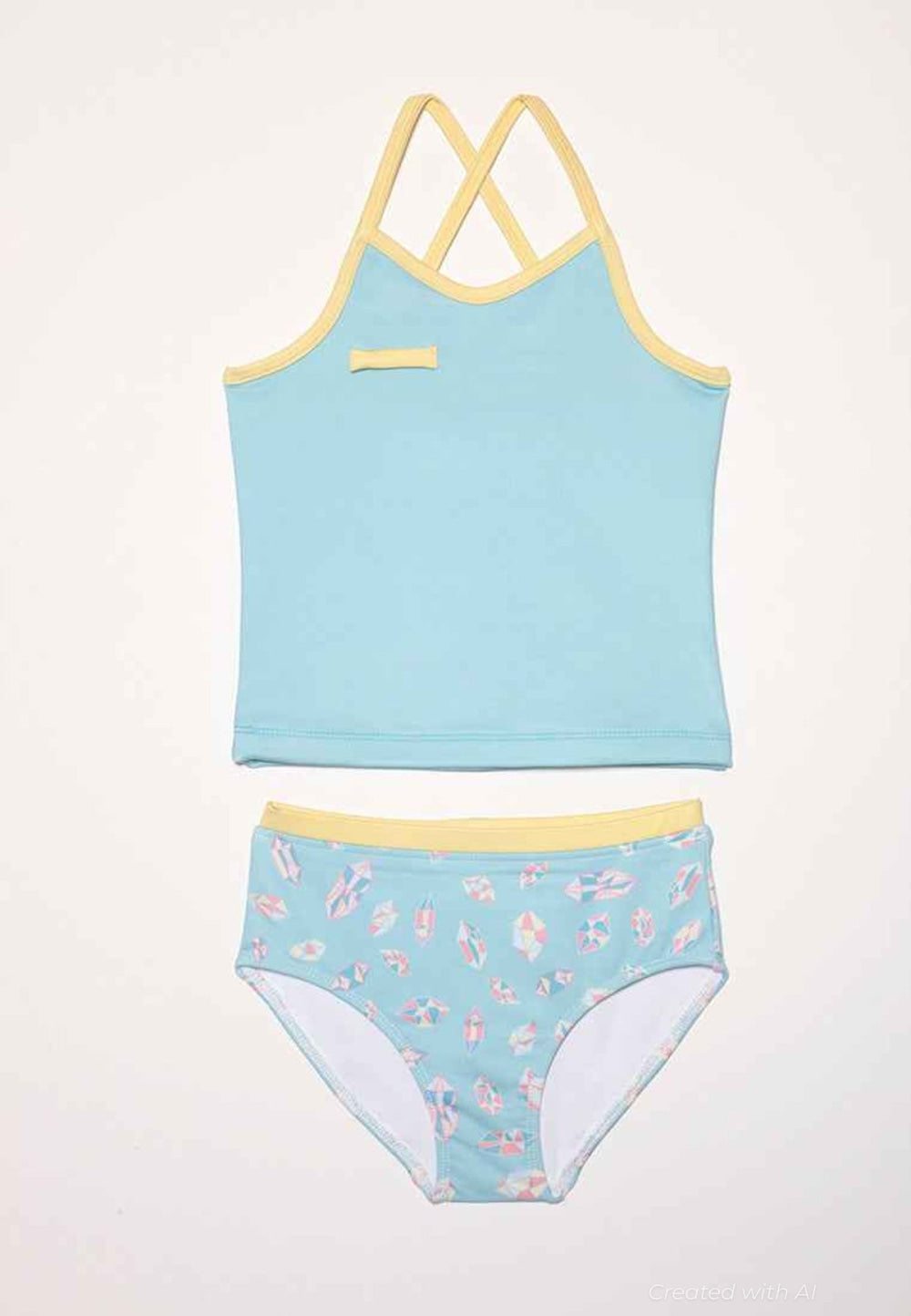Simone Tankini Set - Treasured Gems - Two Piece Swim