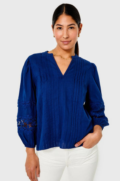 Simone Top - Ocean Cavern - XS - Blouse