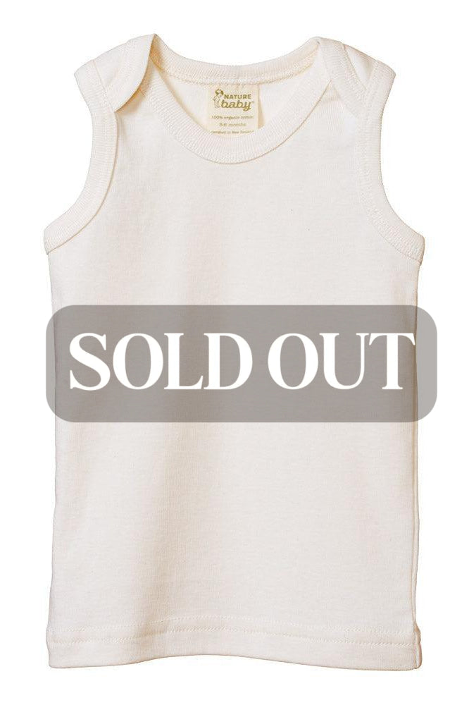 Singlet - Natural - FINAL SALE - Tank Top