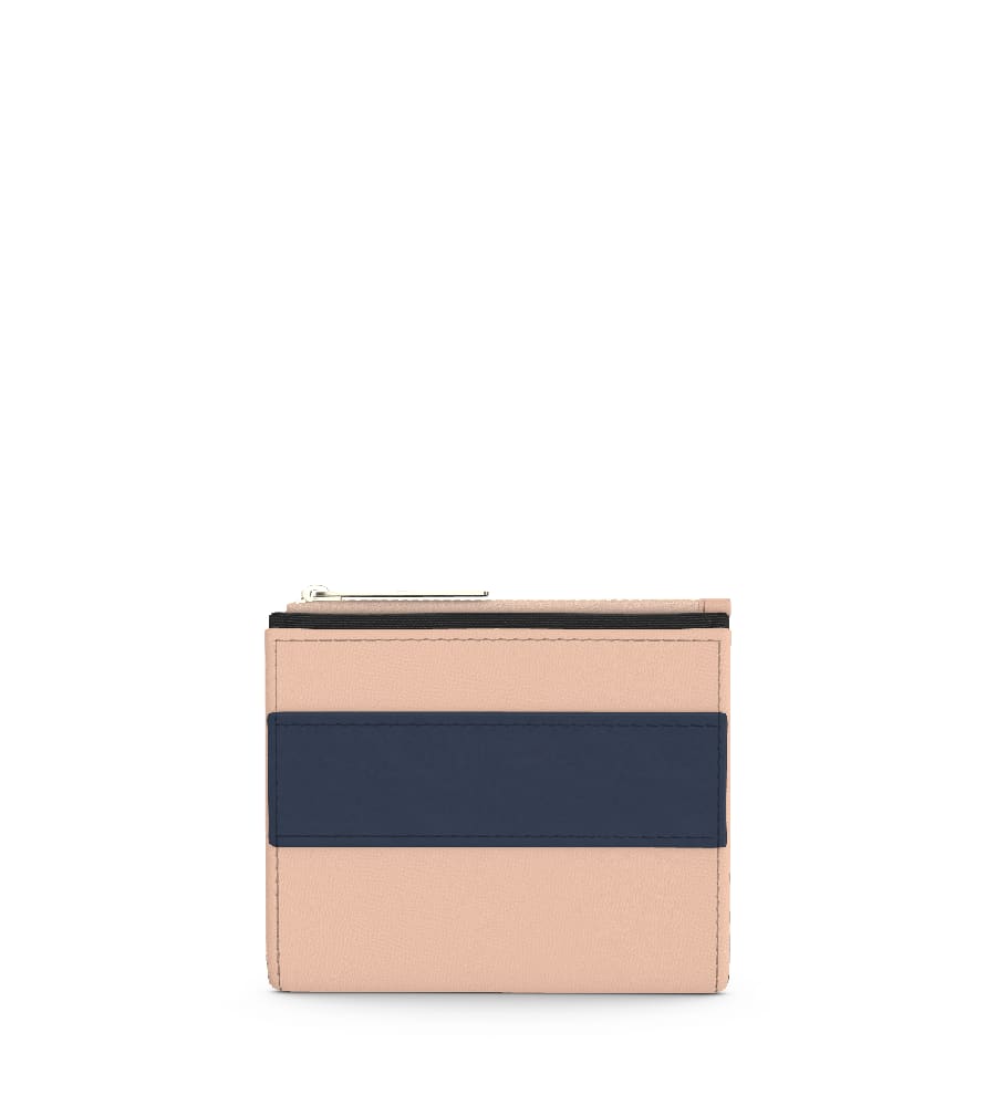 Mezzo Small Wallet - Champagne/Navy