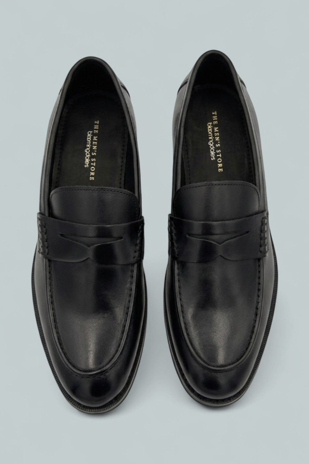 Slip On Penny Loafers - Black - 8.5 - Slip-On