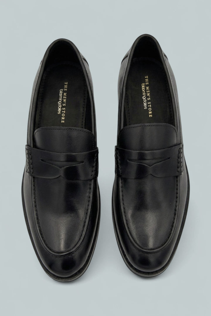 Slip On Penny Loafers - Black - 8.5 - Slip-On