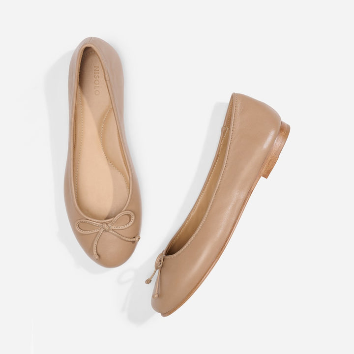 Bea Go-To Ballet - Almond - FINAL SALE