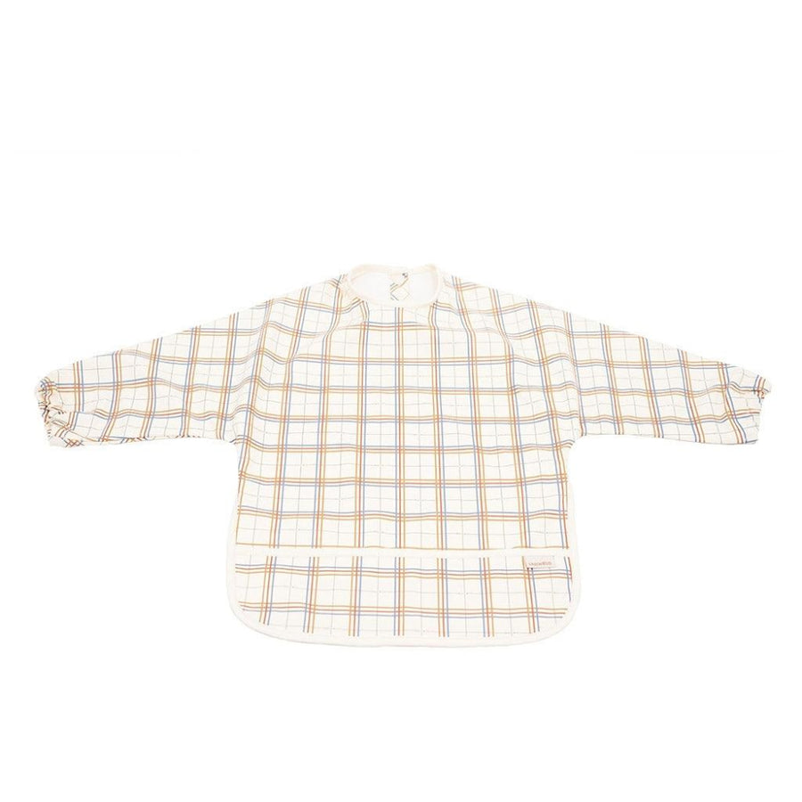 Smock Bib - Plaid Pattern - One Size - Bib