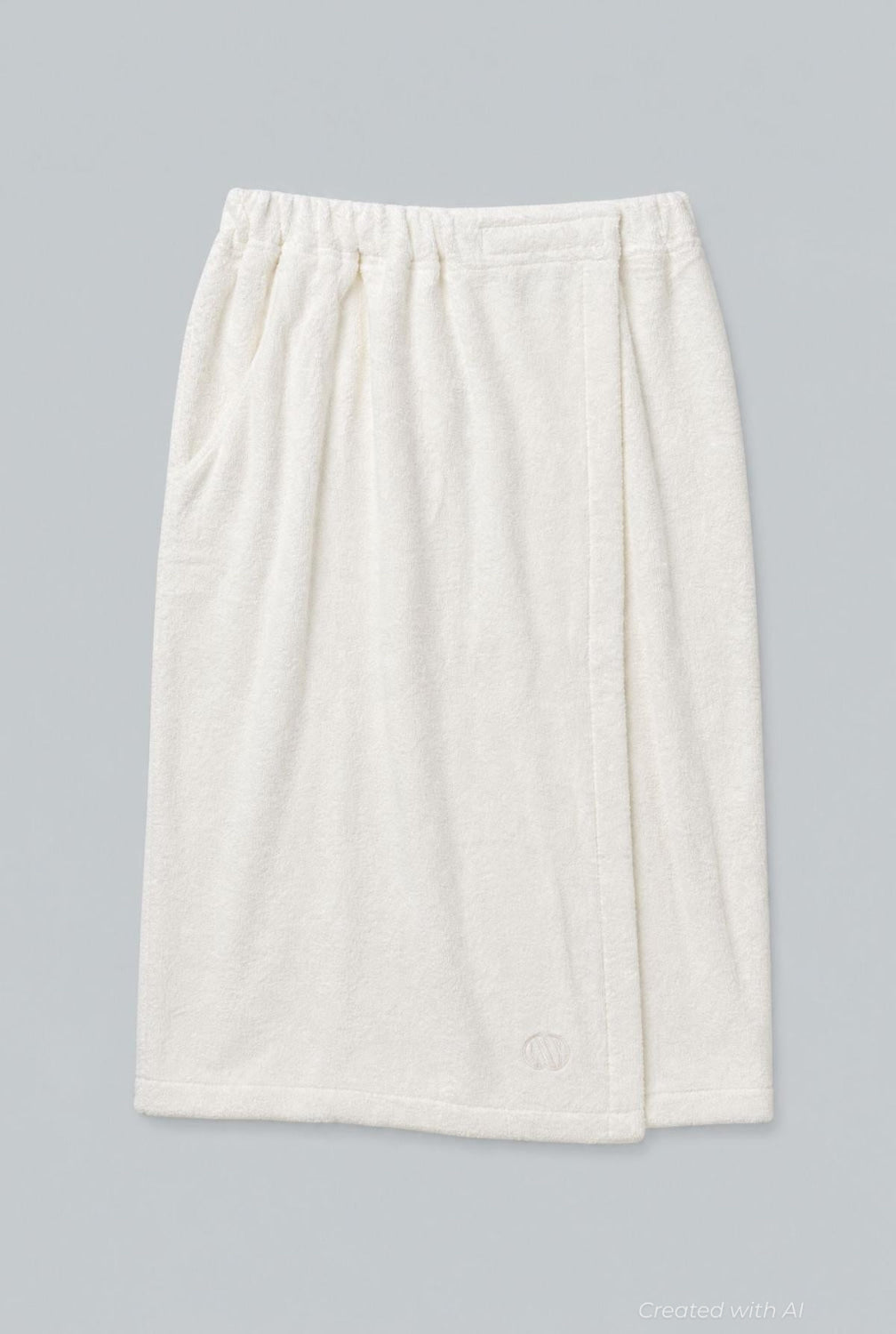 SN Logo Wrap Towel - Ivory - OS - Bath Towel
