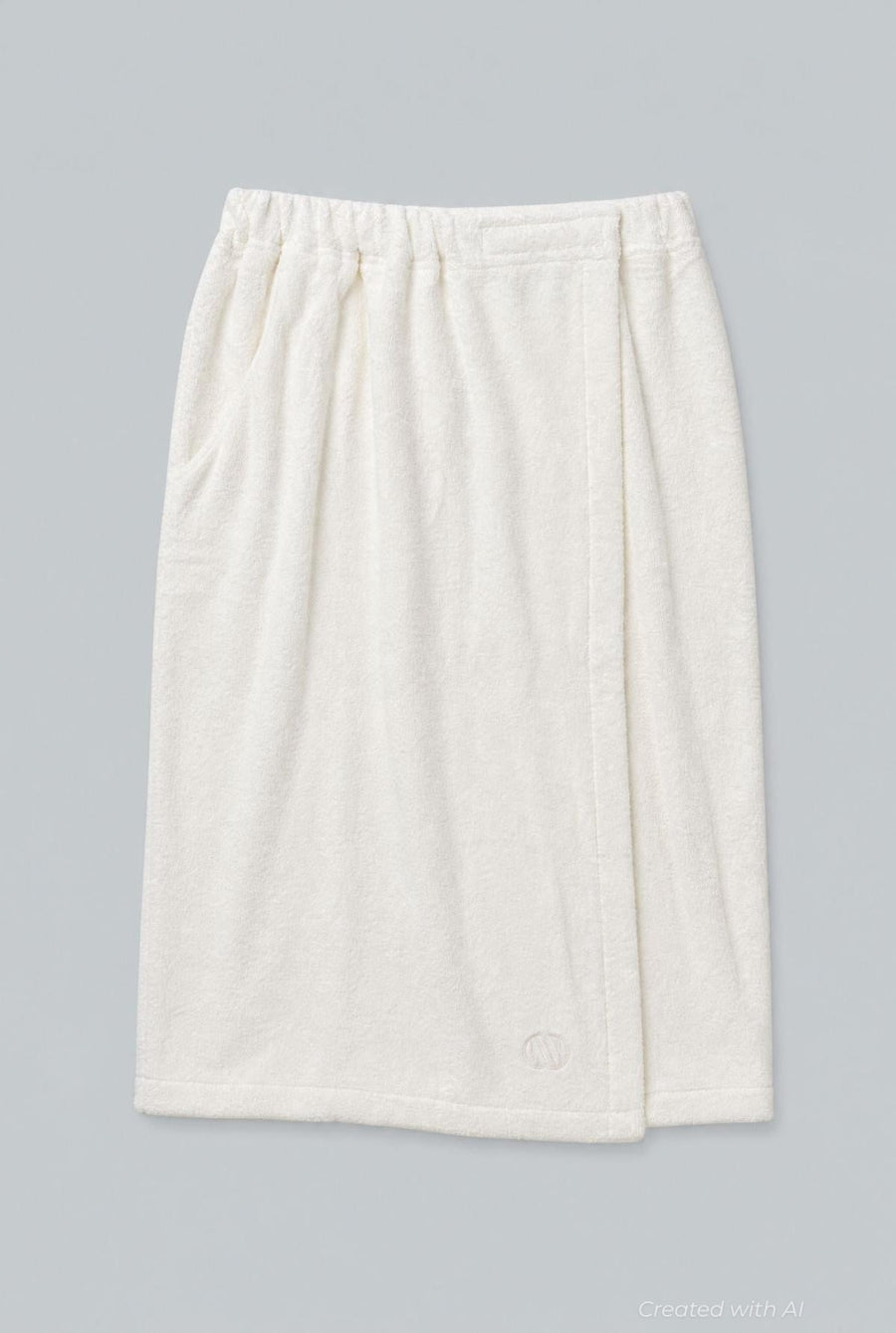 SN Logo Wrap Towel - Ivory - OS - Bath Towel