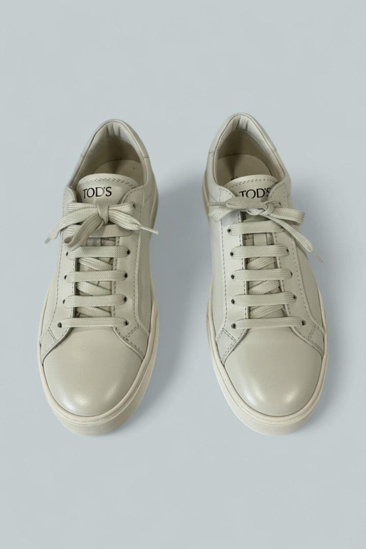 Sneakers In Leather - White - 9 - Sneaker