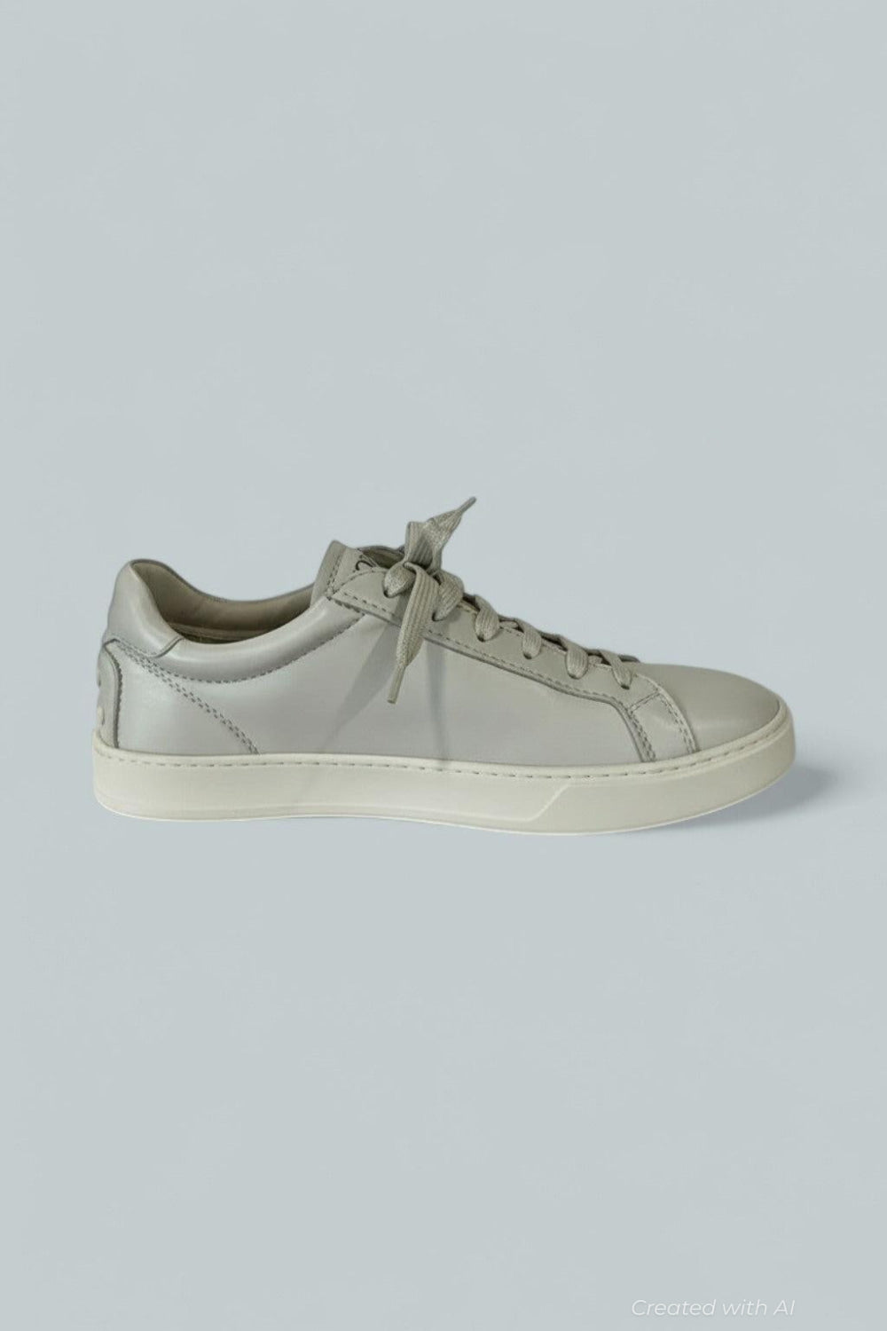 Sneakers In Leather - White - 9 - Sneaker