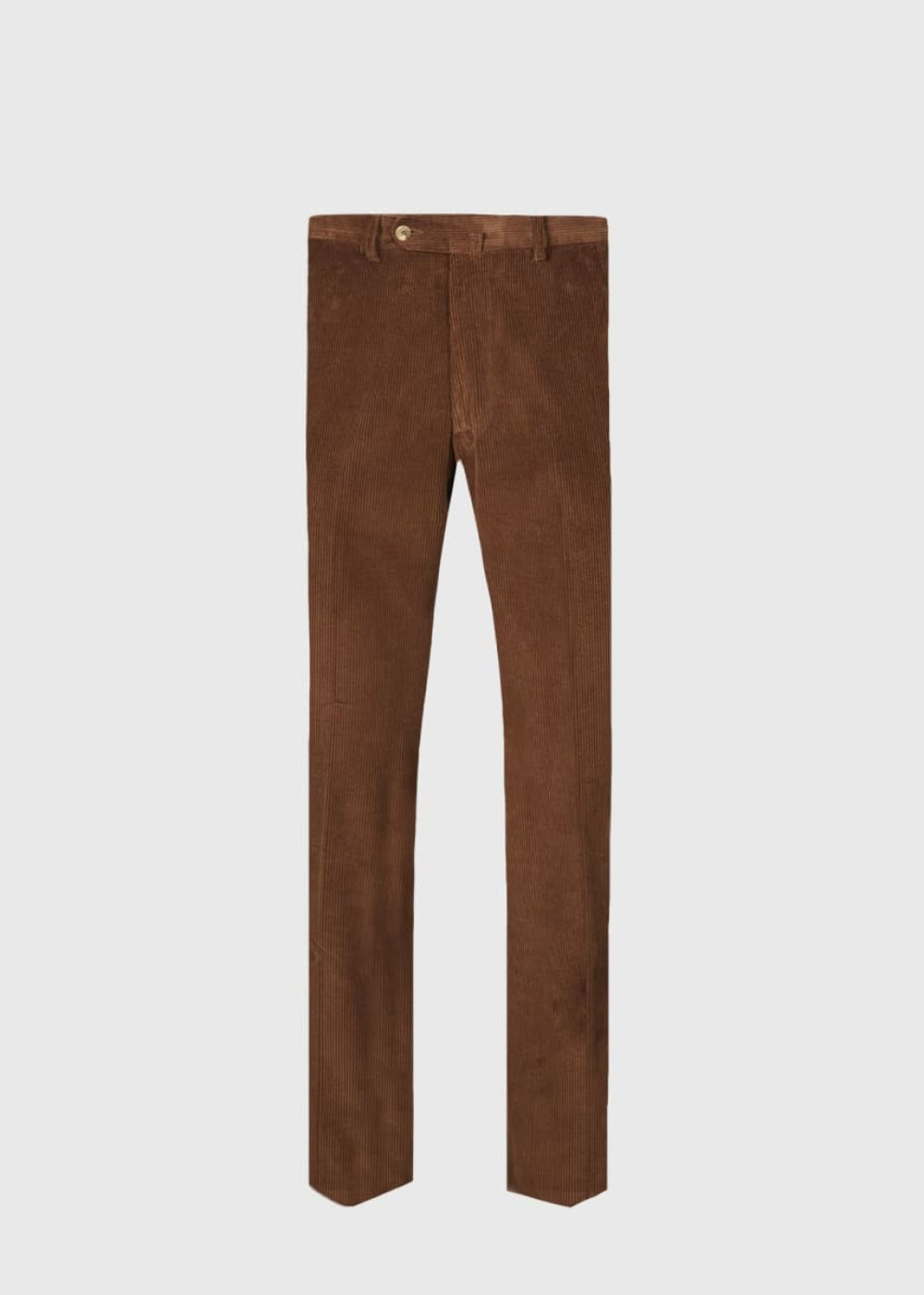 Soft Corduroy Dress Trouser - Brown - Trouser