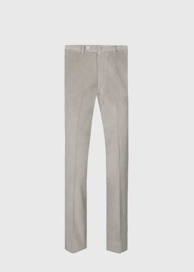 Soft Corduroy Dress Trouser - Light Grey - 42 - Trouser