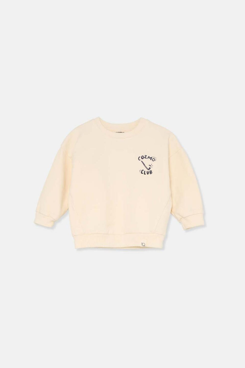 Soft fleece baby sweatshirt club - Ivory - Crewneck Sweatshirt