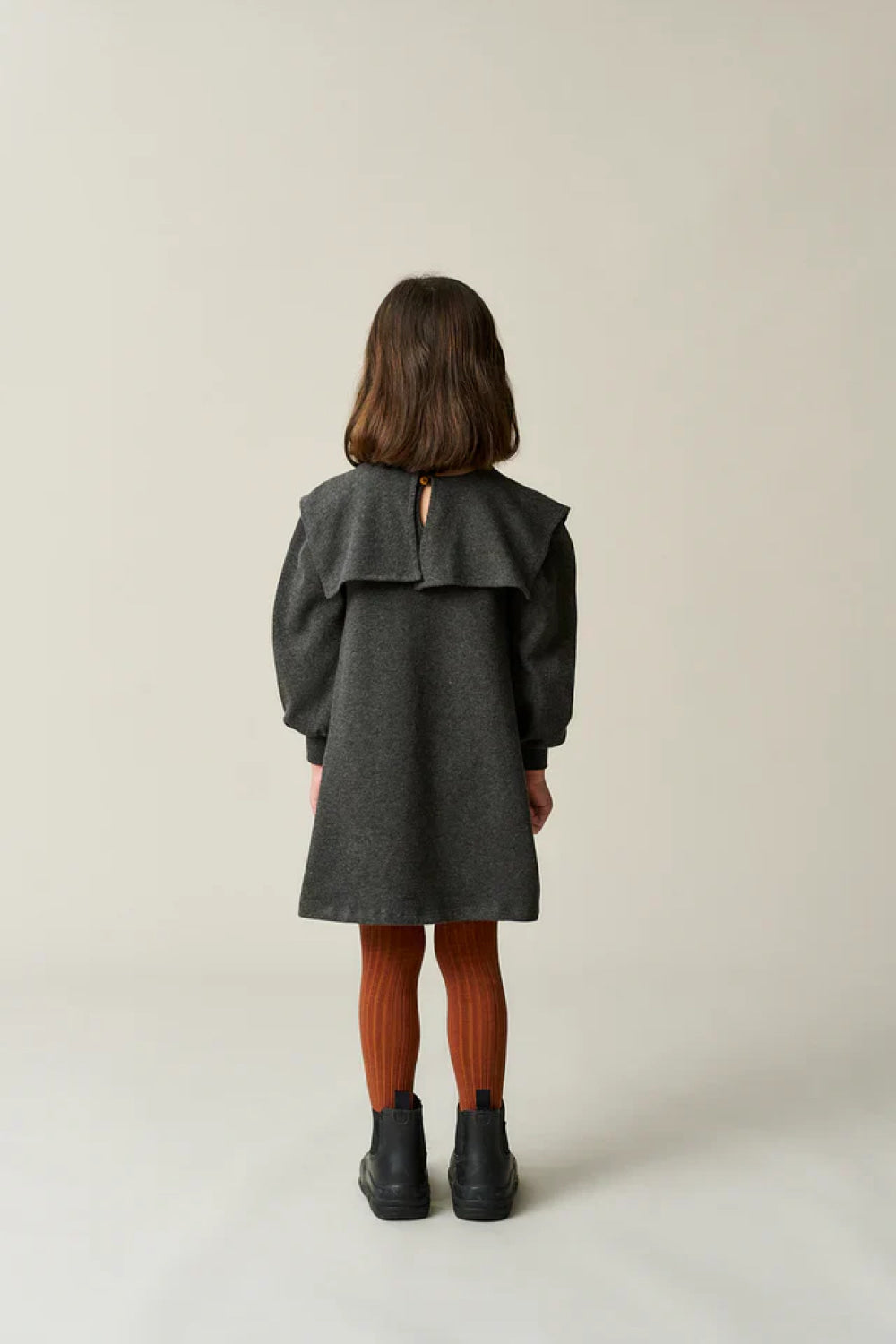 Soft Knit Dress - Dark Grey - Dresses