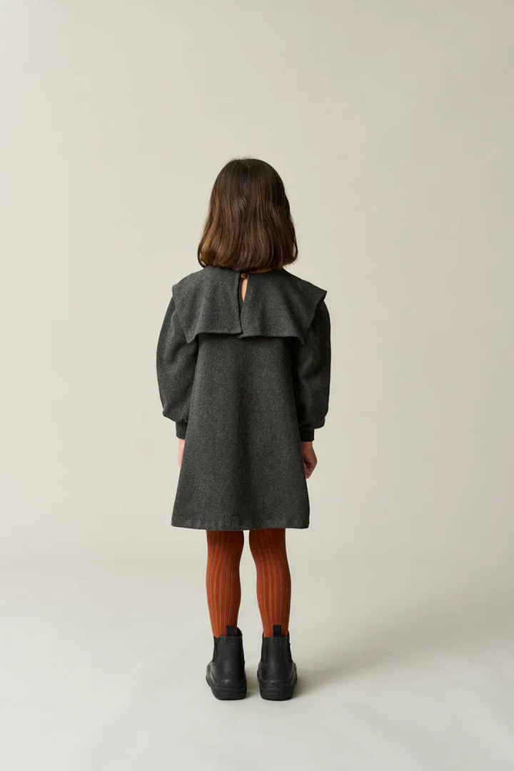 Soft Knit Dress - Dark Grey - Dresses