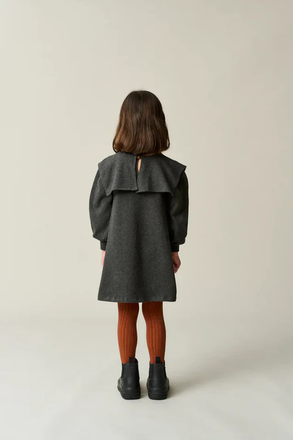 Soft Knit Dress - Dark Grey - Dresses