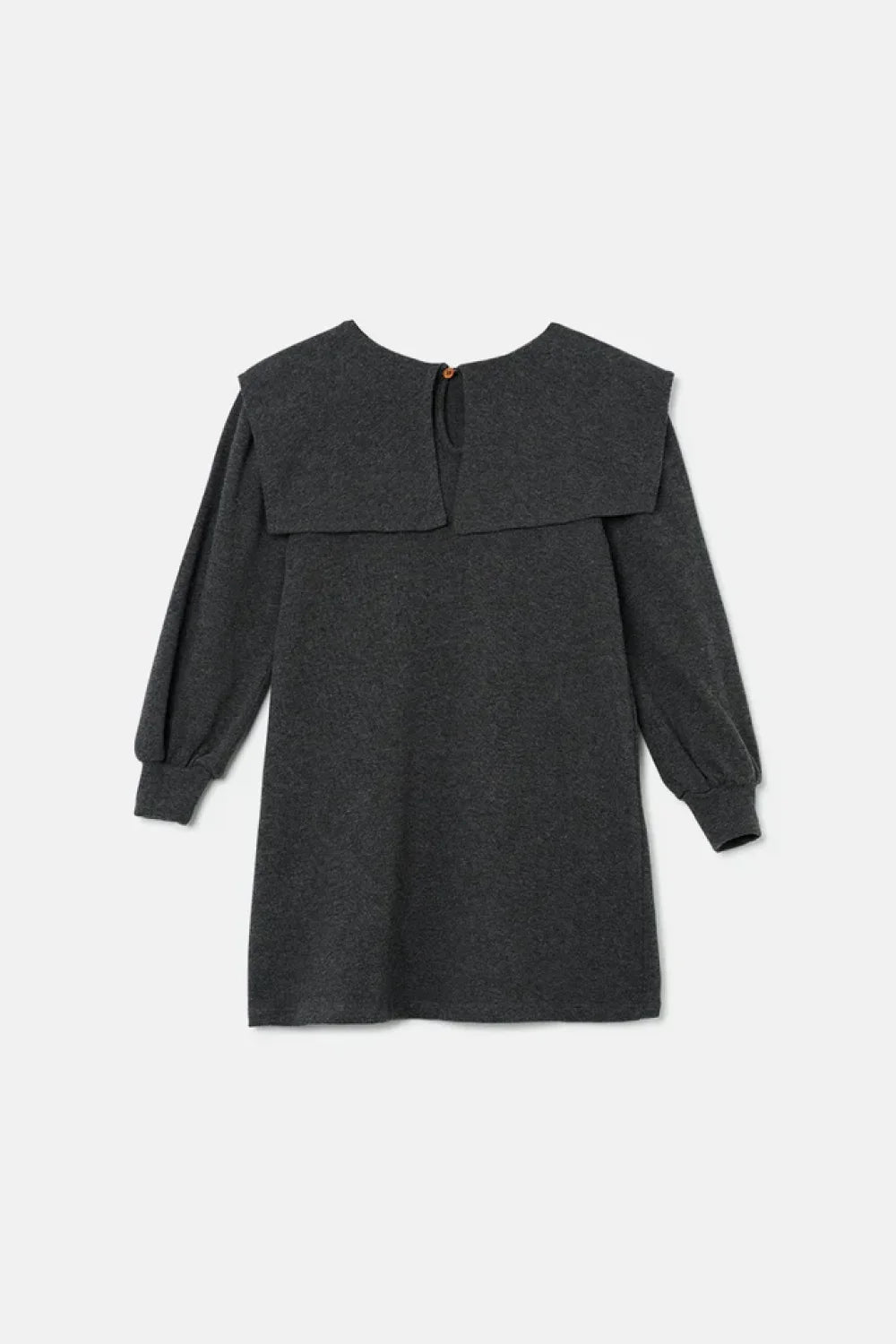 Soft Knit Dress - Dark Grey - Dresses