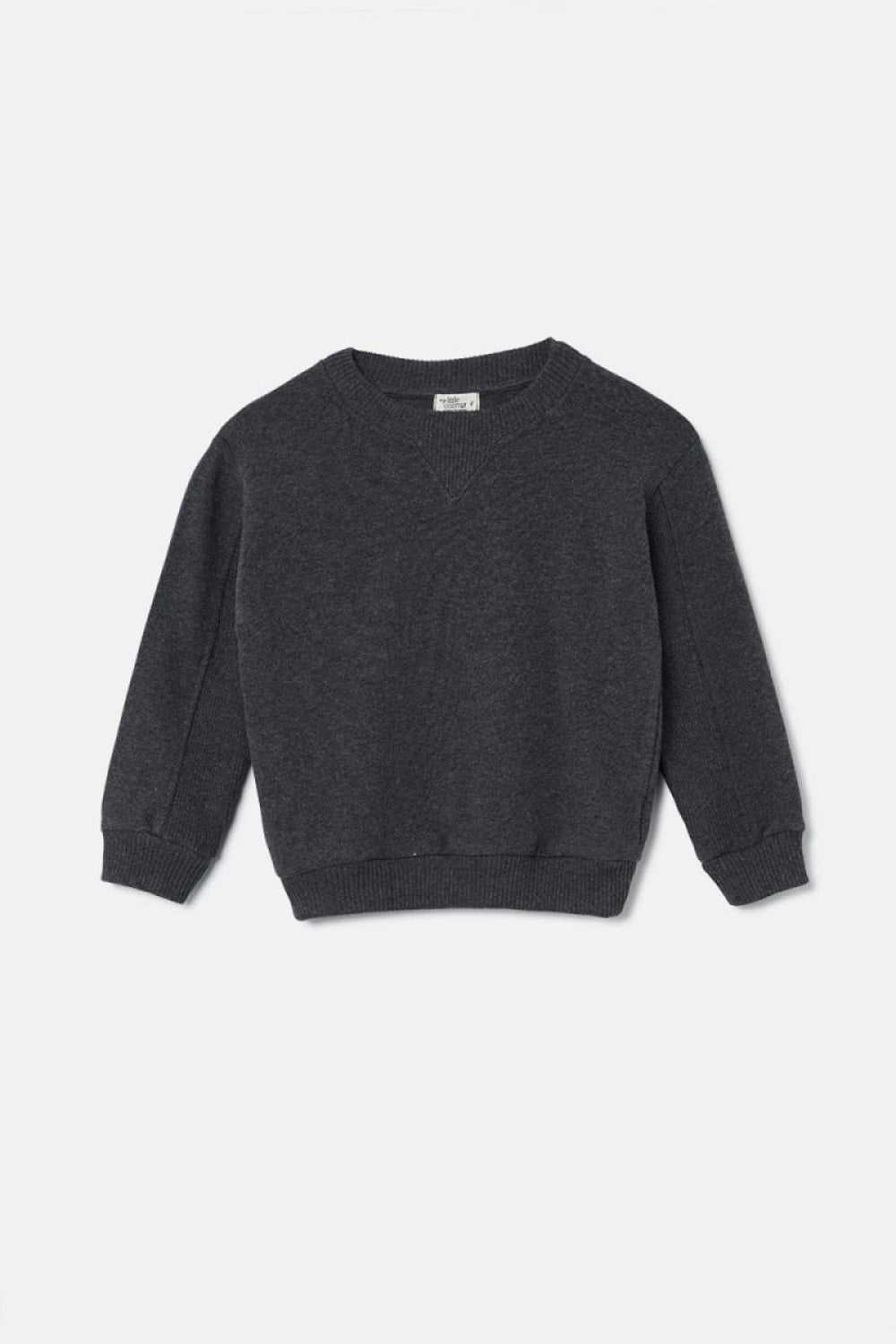 Soft Knit Sweater - Dark Grey - 6Y - Sweater