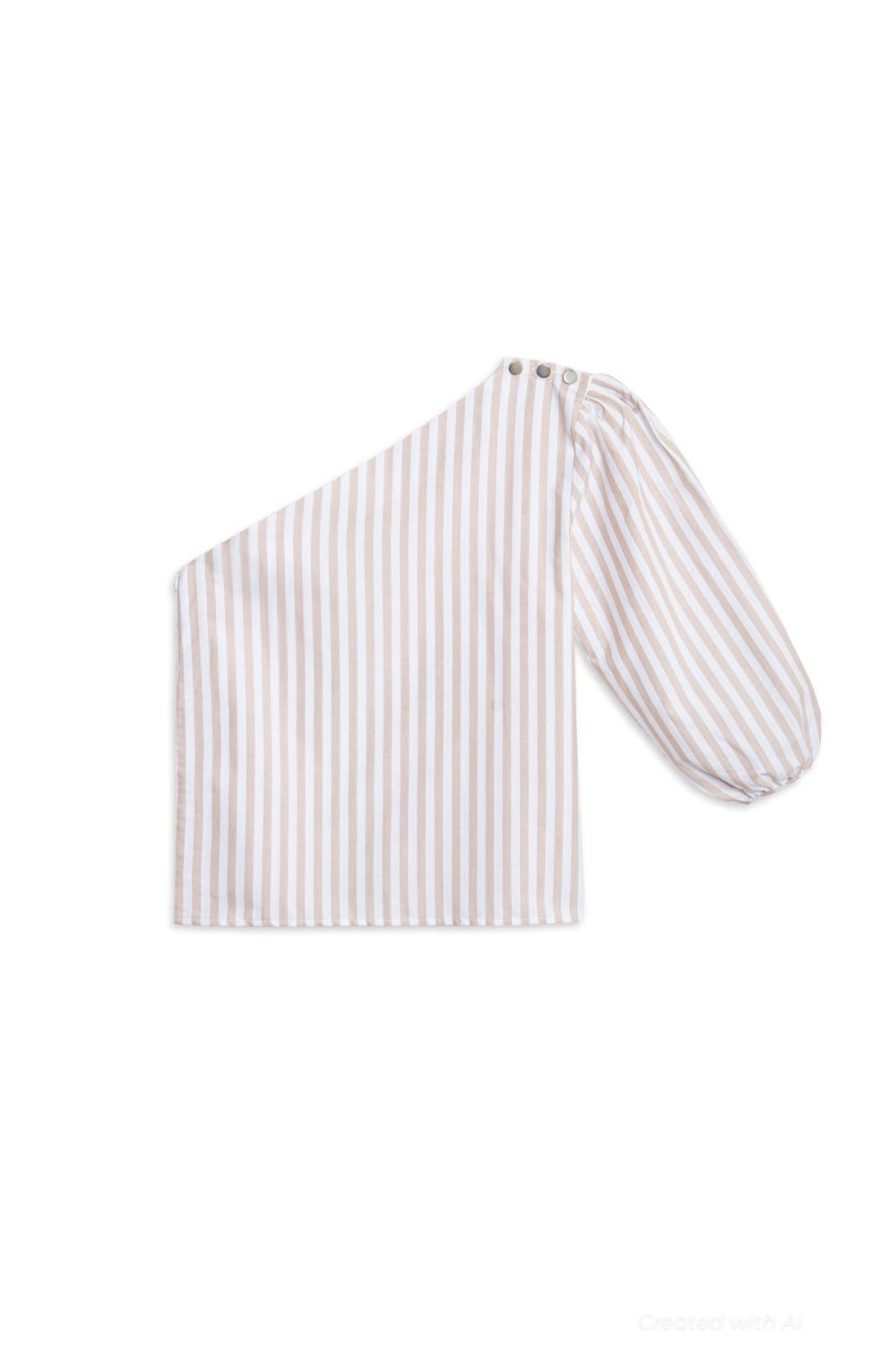 Sola Top - Beige Stripe - Shirt