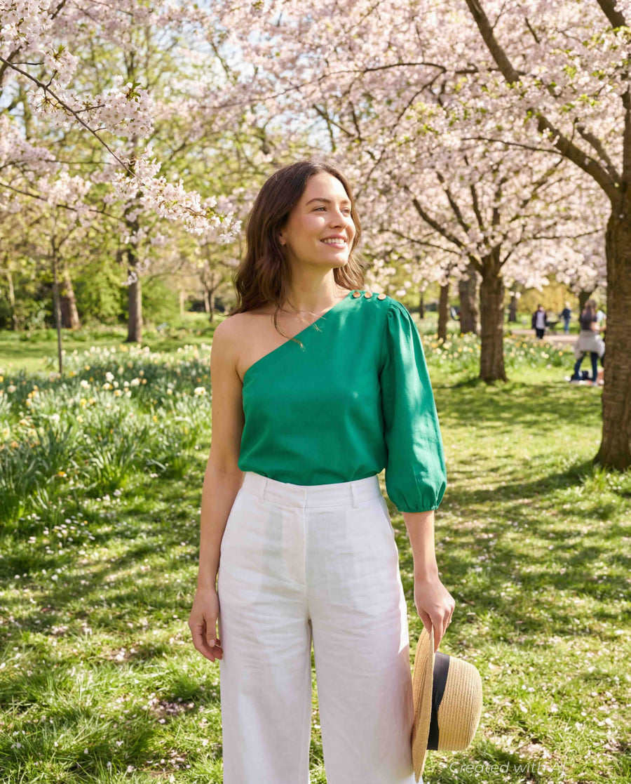 Sola Top - Oasis Green - Shirt
