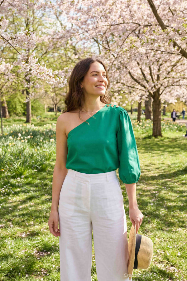 Sola Top - Oasis Green - Shirt
