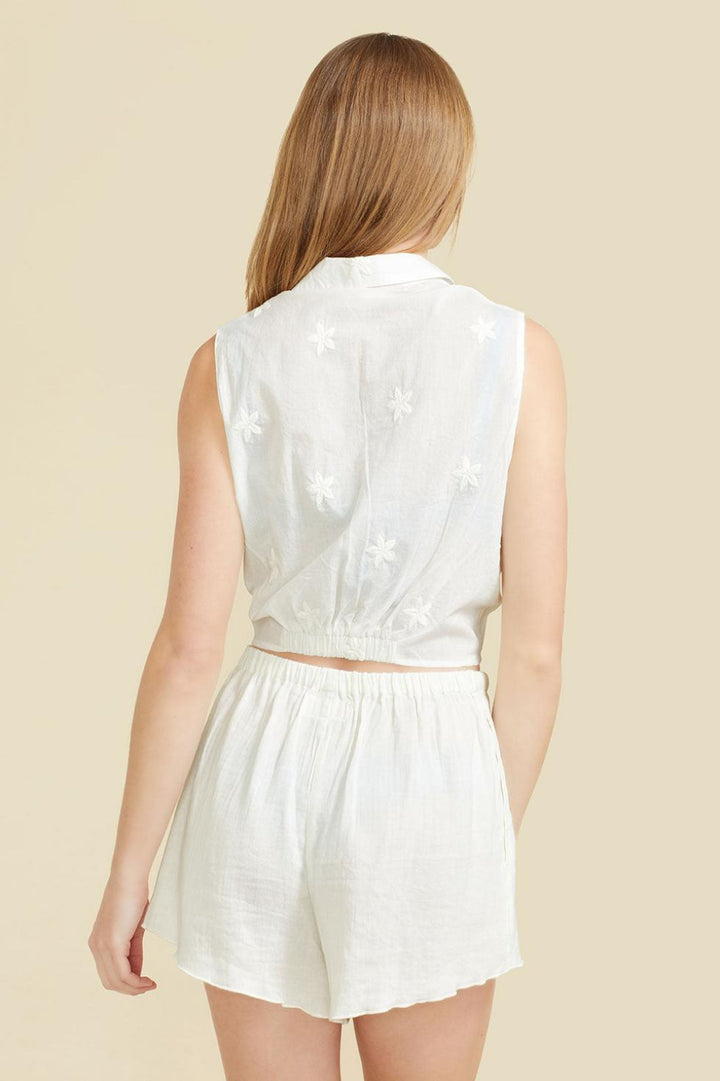 Sole Shirt - White Stars - Tank Top