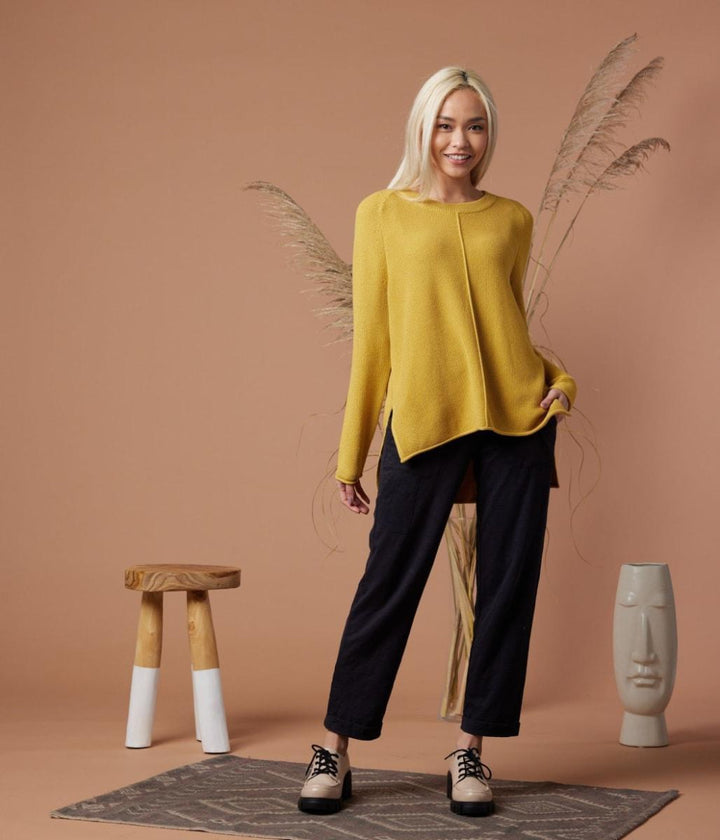 Solstice Sweater - Dijon - Sweater