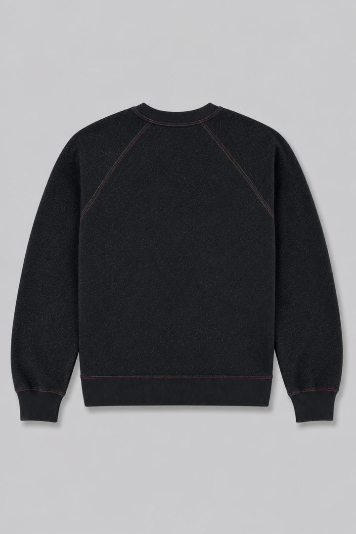 Something To Smile In Sweatshirt - Black - Crewneck Sweatshirt