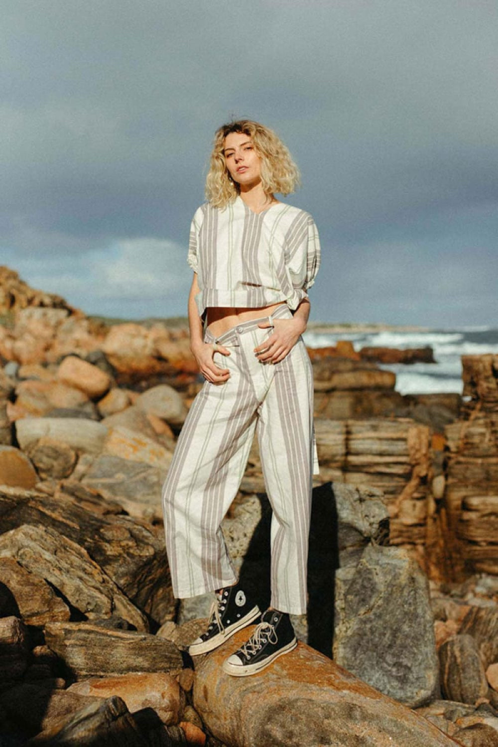Sorja Pants - Artichoke - Pants